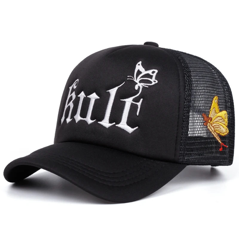 2025 personalisierte neue Baseballmütze RUIC Butterfly Mesh Hat Outdoor Sports Skateboarding Hat Daily Leisure Pendeln Sunshade Hat – Detail 3