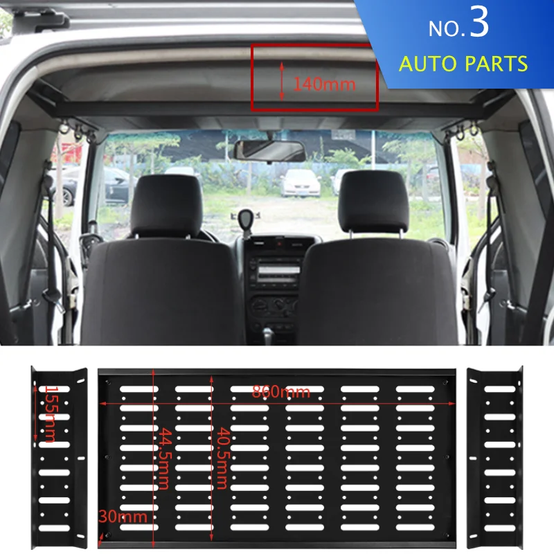 Car Rear Trunk Storage Rack Cargo Luggage Holder For Suzuki Jimny JB33 Sierra JB43 1998 Rear Racks Car Accessories Interior