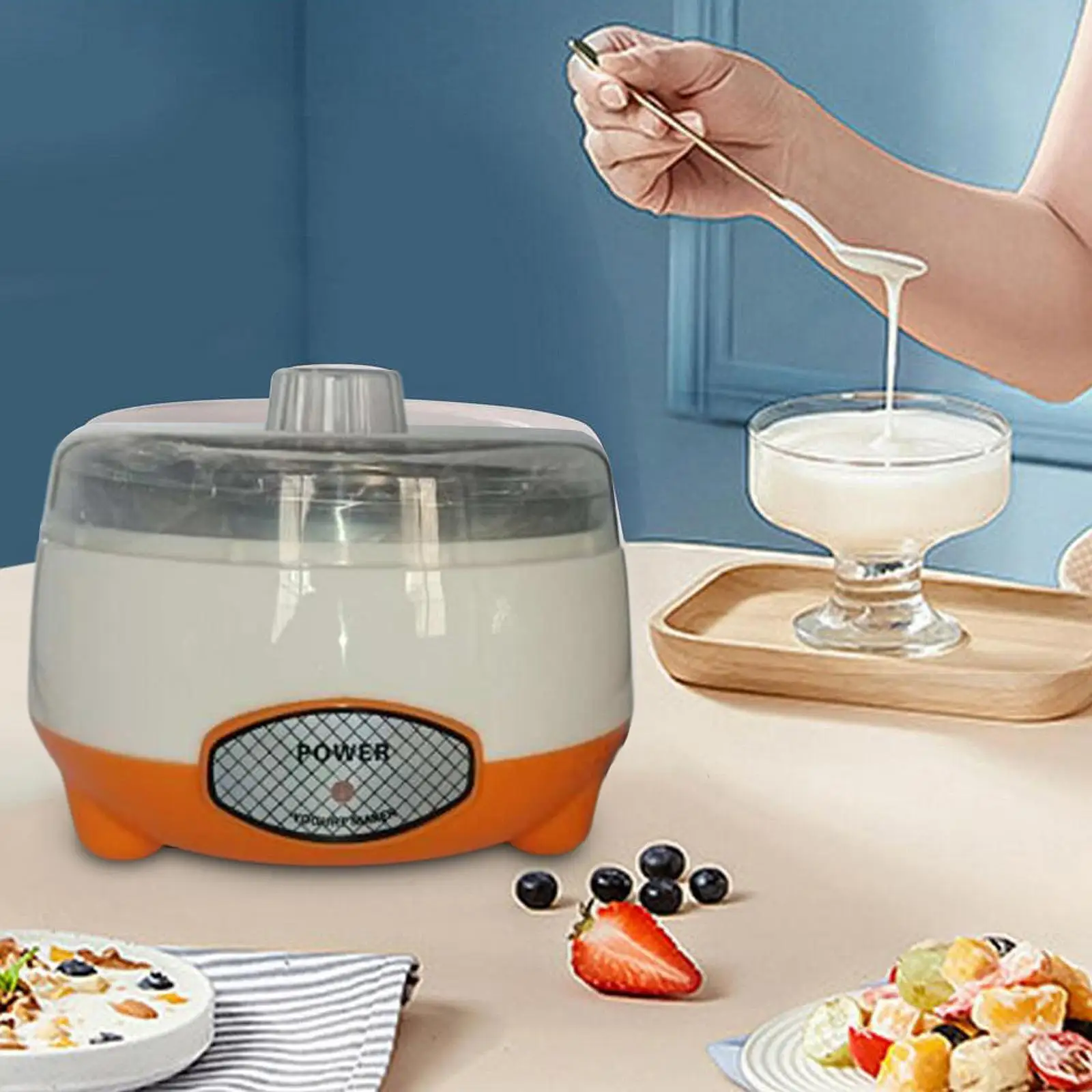 Yogurt Maker Multifunctional Natto Maker Household 1L Homemade Stainless Steel Inner Pot Homemade Yogurt Electric Machine