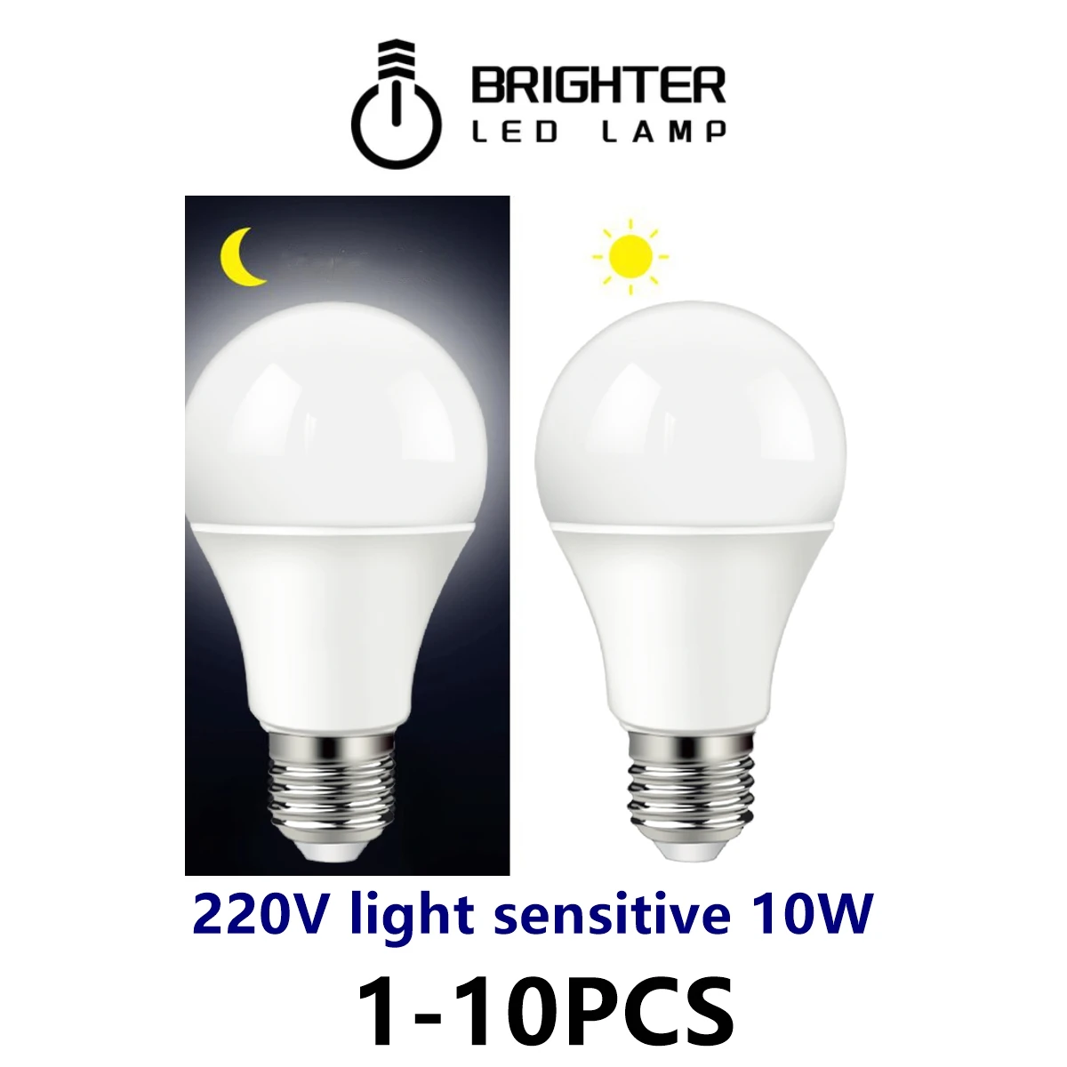 Led Bulb Dusk Dawn Sensor | Led Light E27 Sensor Day Night | Led E27 ...
