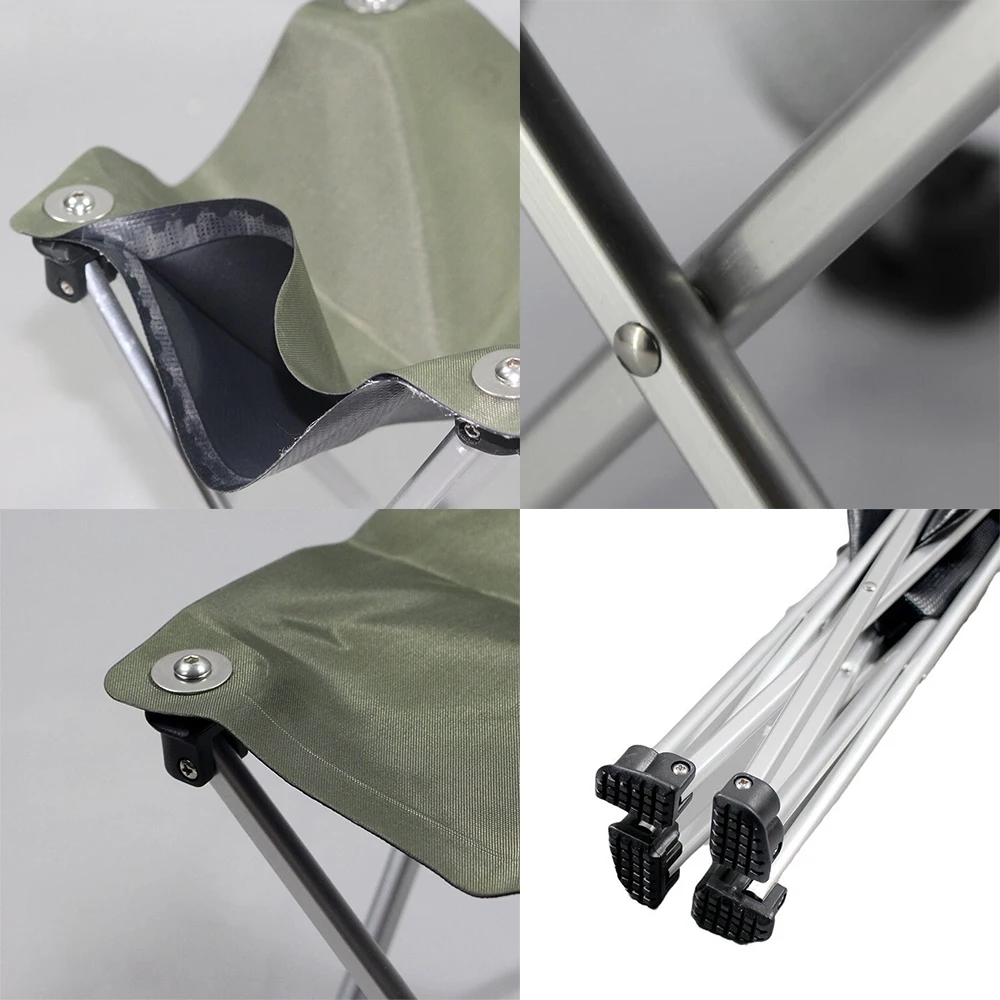 Outdoor folding stool aluminum alloy ultra light small Mazha camping and picnic portable bench sketching fishing beach chair