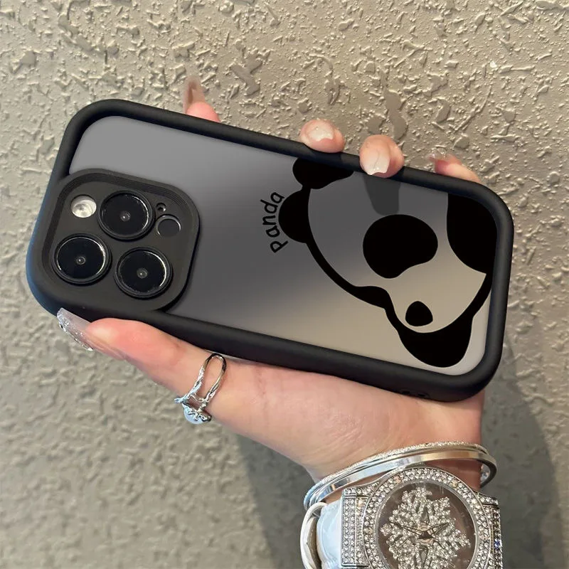 Lazy Panda Plain Multistep TPU Soft Phone Case