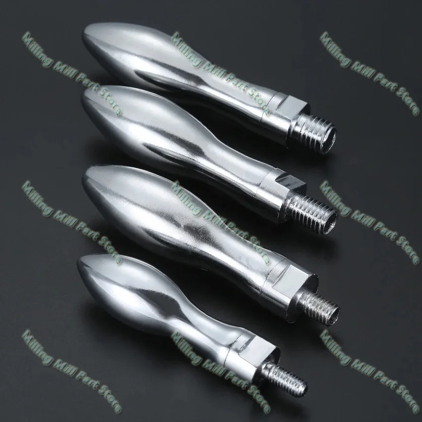 1pc Metal Revolving Handle M6 M8 M10 M12 Thread for Milling Machine Tools Lathe Grinding