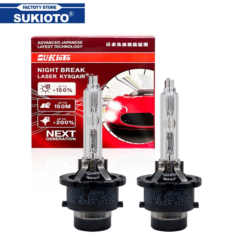 2PCS 55W D2R Car Light Xenon D2S HID Bulb 66440 D4S D4R Car Headlight Replacement Original 35W D2S D4S Auto Lamp
