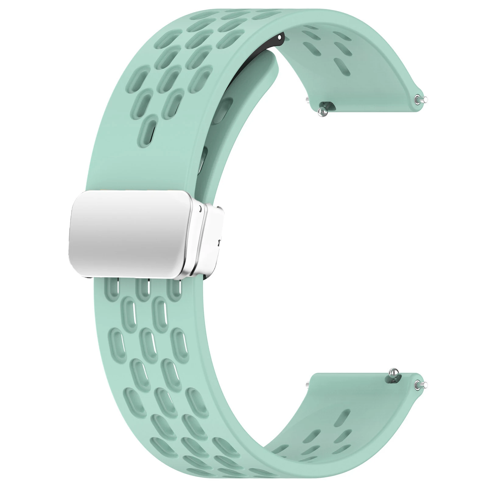Versatile Silicone Watch Strap - Multiple Sizes Available