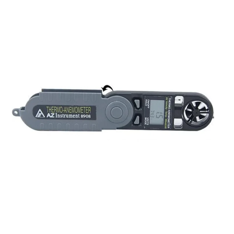 AZ-8908 AZ8908 디지털 3-In-1 포켓 열풍속계(풍속, 온도.풍속)