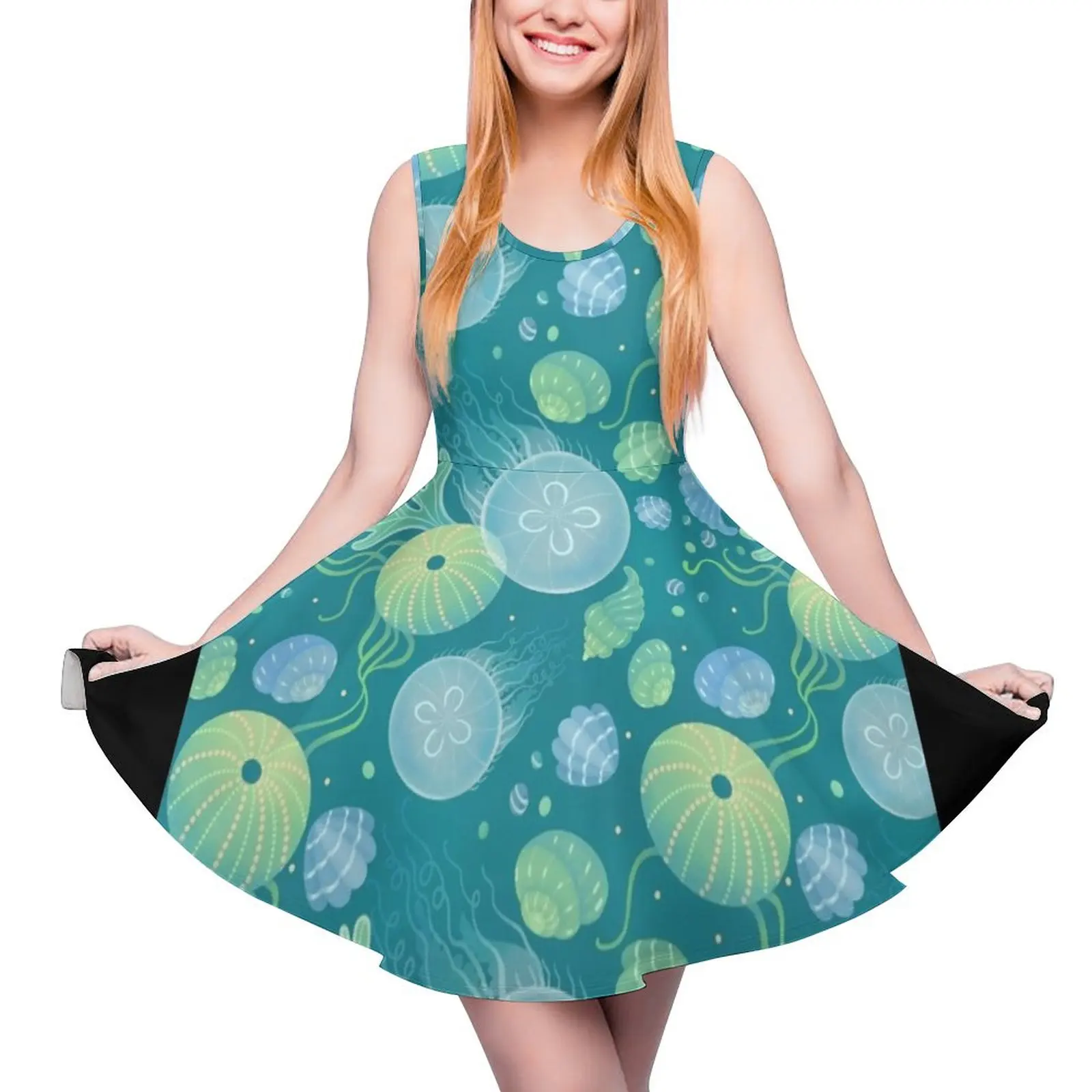 Ocean life Sleeveless Dress dress party night summer dress woman 2024 women dresses