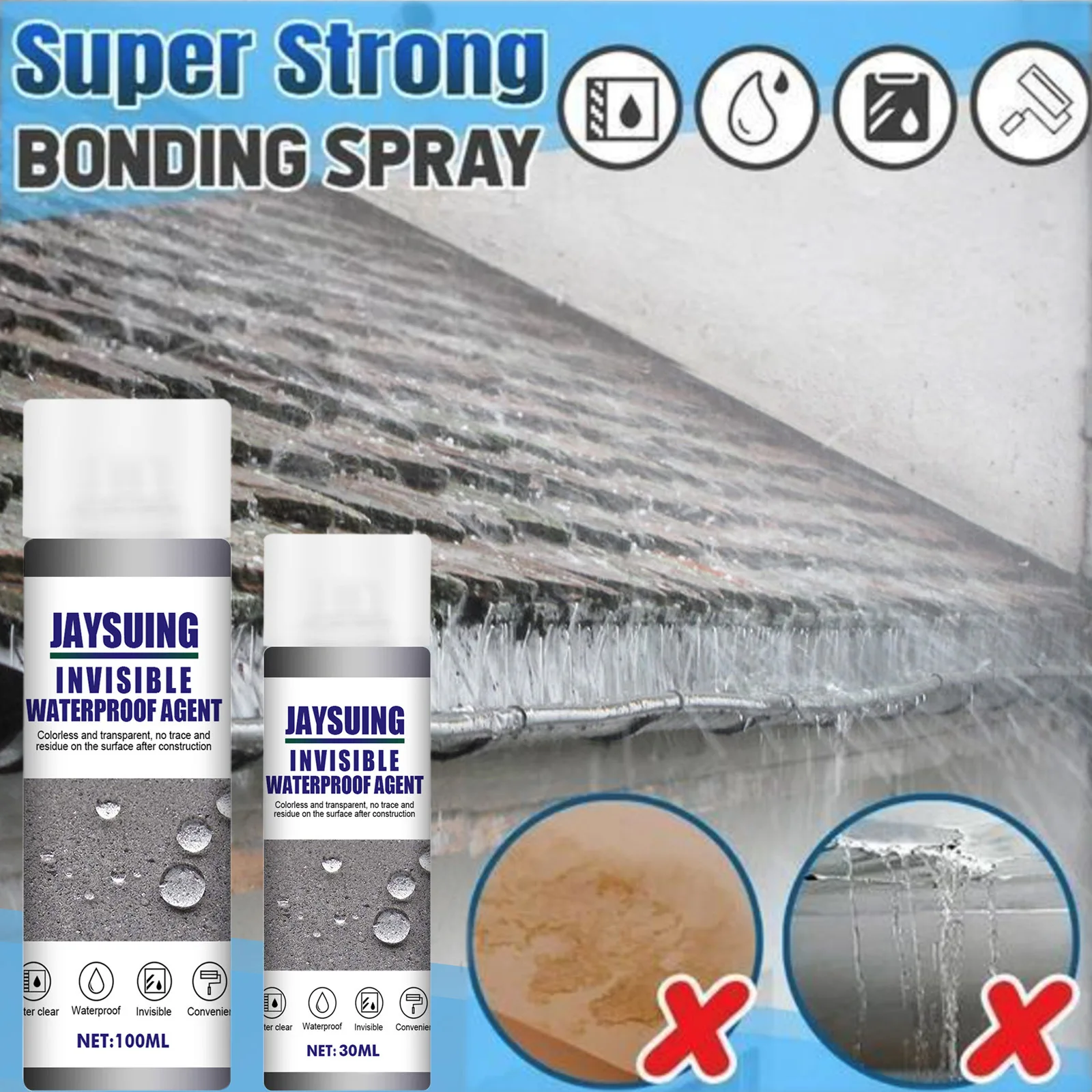 Clear Sealant Waterproof Bathroom Caulk Clear No Trace Leak Repair Tool  Bond And Seal Lash Glue Long Lasting Clear Caulking - AliExpress