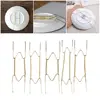 Invisible Hook Home Decor 8" to 16" Wall Display Plates Hanger W Type Dish Spring Holder 3