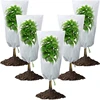 1/3Pcs Plant Covers Freeze Protection Non-woven Fabric Frost Cloth Plants Jacket Drawstring Tree Cover for Outdoor Plants 3