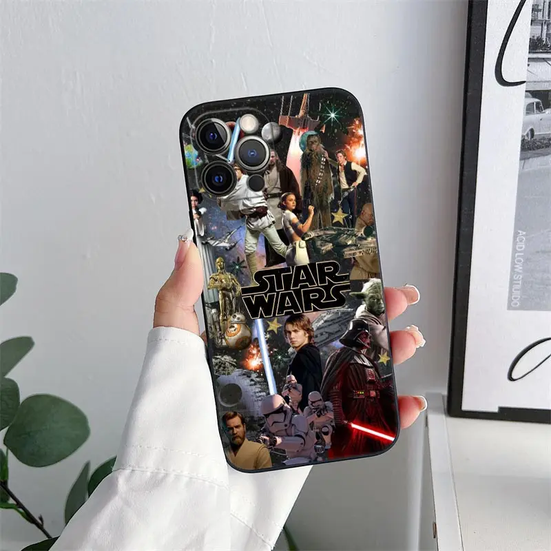 S-Starwars Kyloren Hansolo Themed Phone Case Cover - Sleek Design and Durable Protection