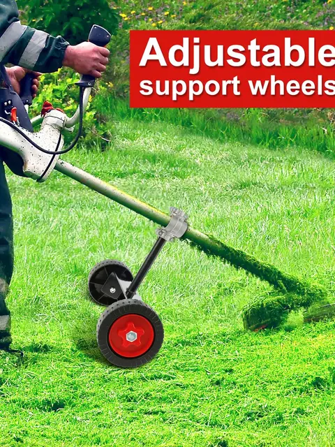 Ruote Supporto Per Decespugliatore - Regolabili In Altezza E Angolo, Per Terreni Irregolari - Foto 10