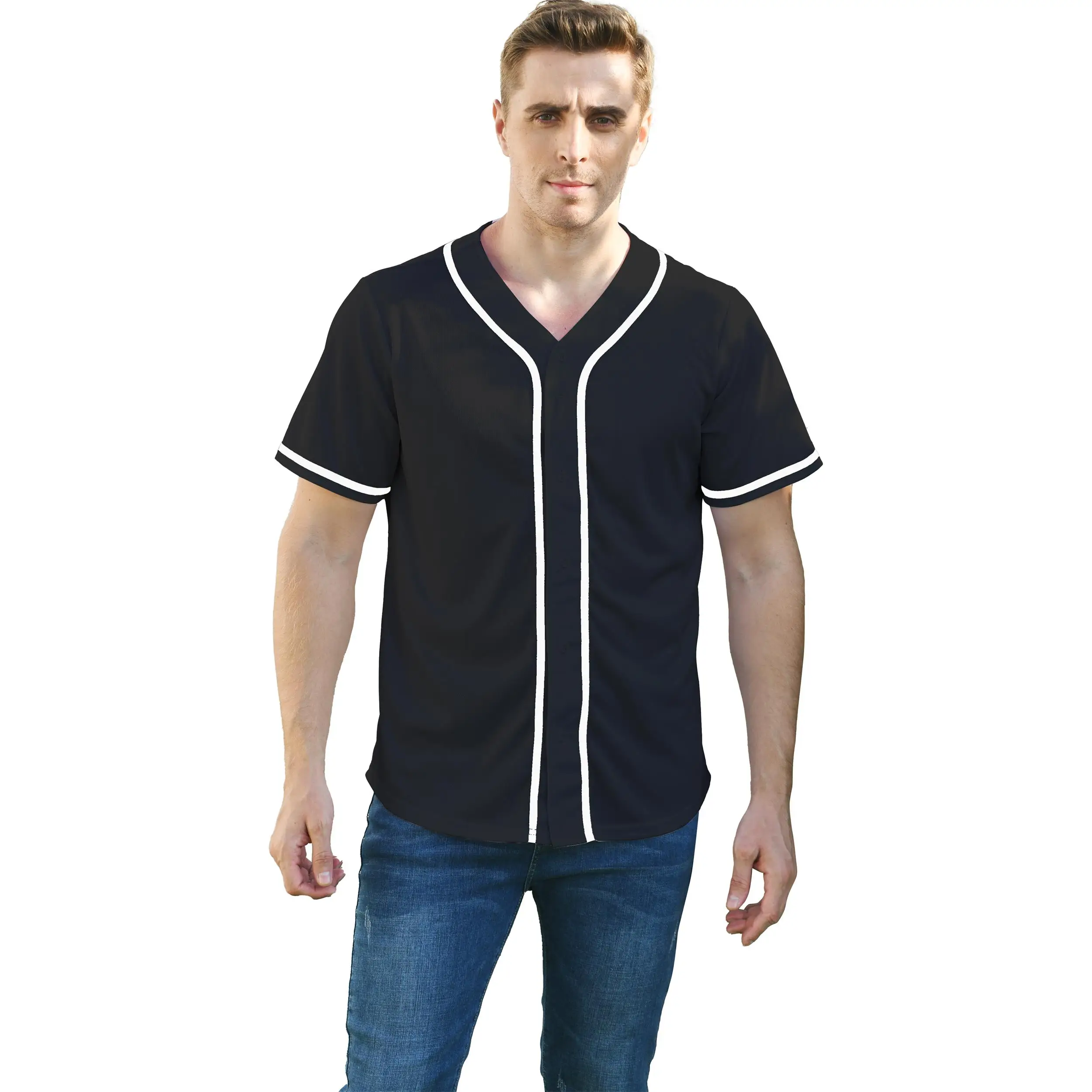 New men's T-shirt summer style fashion streetwear hip hop baseball uniform  striped shirt men's clothes tyga final king costume - AliExpress