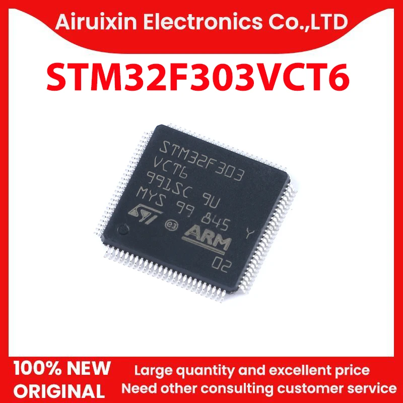

100% New and Original STM32F303VCT6 LQFP100 1PCS/LOT