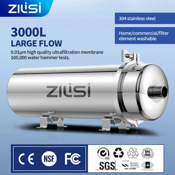 Household Whole-House Large-Flow Well Water Pre-filtering Pipeline Central Tap Water Filtration Commercial 3000L 1