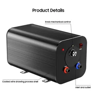 Chauffe-eau électrique pour camping-car, caravane, bateau, douche, réservoir de stockage de 10L, 15L, 20L, 30L, 12V CC, 220V CA 4