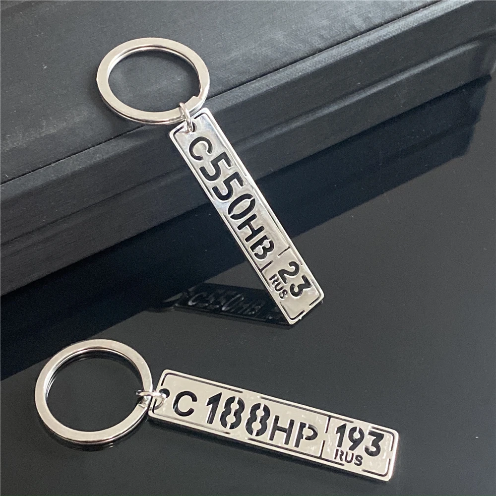 CustomNumberPlateKeychainCarNumberPlateKeychainCarNumberKey