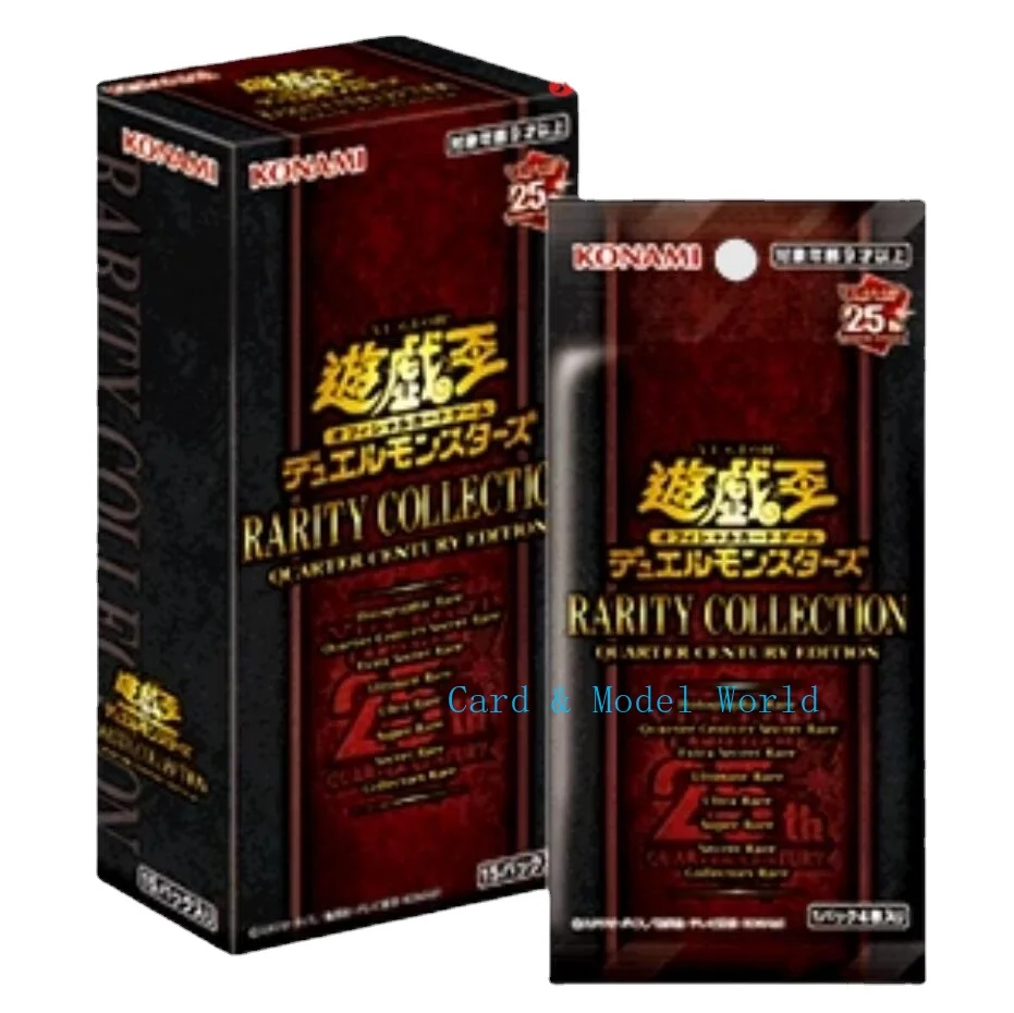 YuGiOh Card RC04 25th Rarity Collection Quarter Century Edition Booster BOX Japanese/Asian English SEALED Original Toy Card