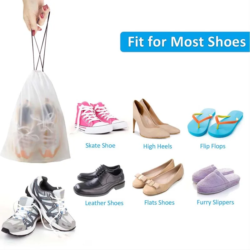 10Pcs Portable Shoe Clothes Storage Bag Waterproof Storage Bags for Underwear Bra Pants Makeup Shoe Organizer Home Accessories 3