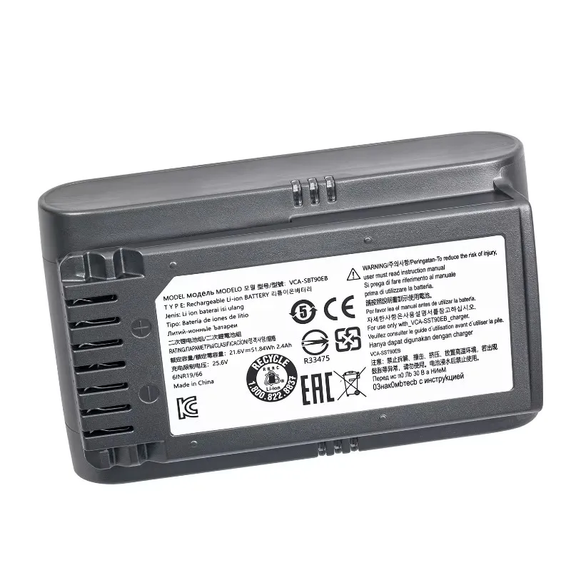 100% NEW battery for samsung JET70 VCA-SBT90EB VCA-SBT90E batteries 3