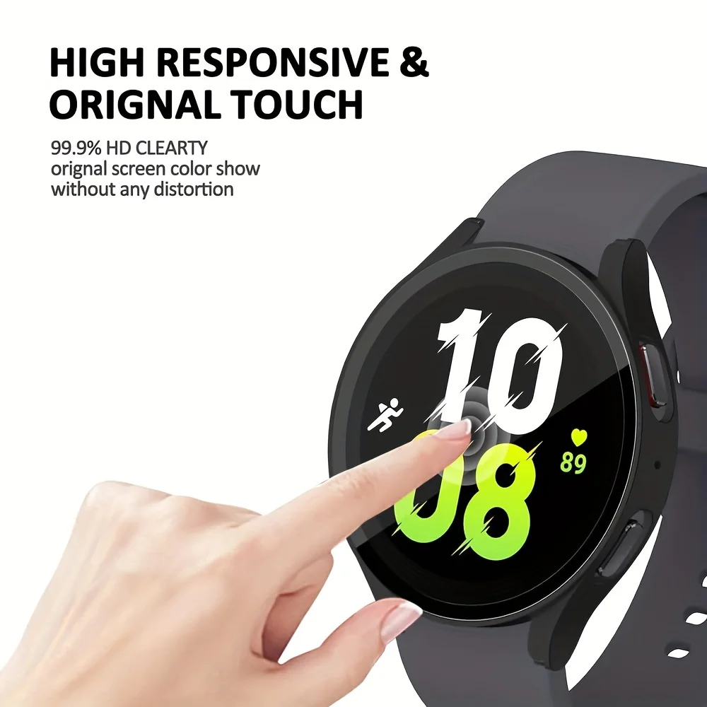 Enhanced Tempered Glass & Bumper Protective Case