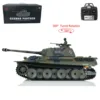 2.4Ghz Henglong 1/16 German Panther V RTR RC Tank 3819 W/ 360° Turret 7.0 Ver Plastic Ready To Run Radio Controled Toy Tanks 3