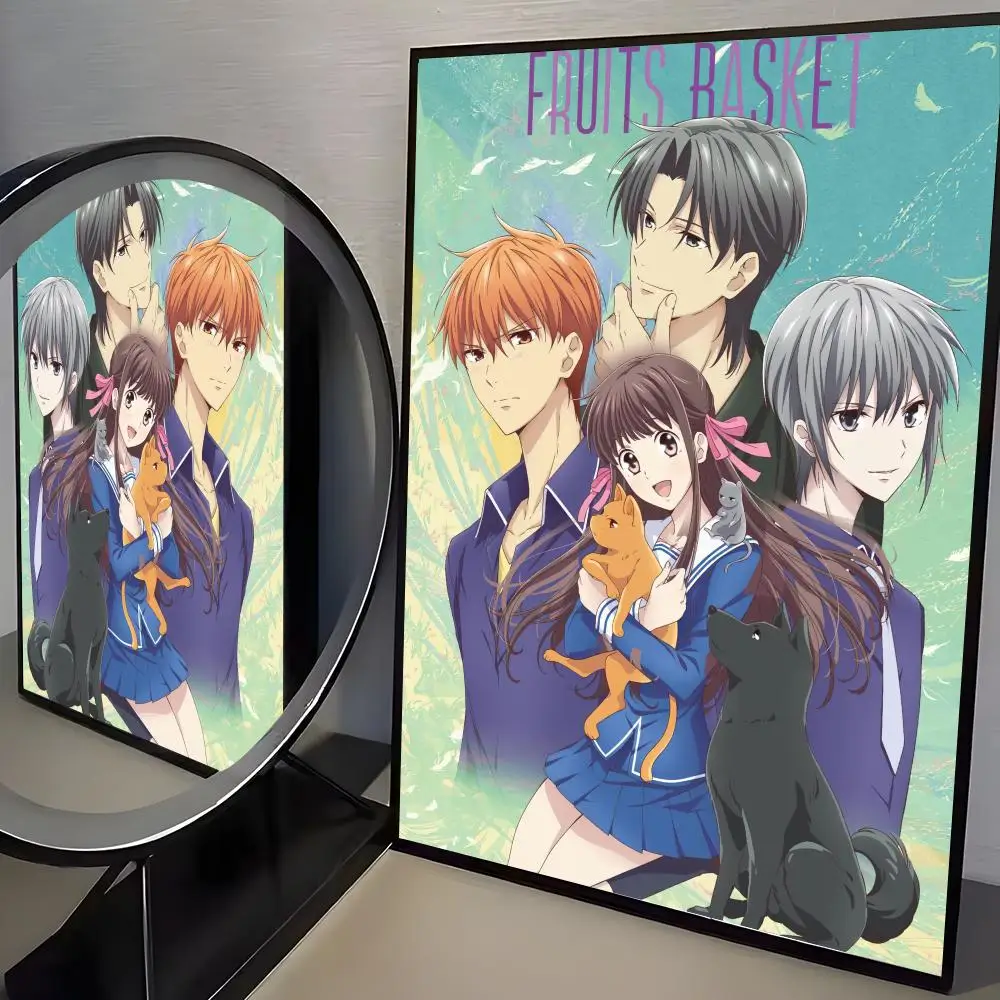 Anime Fruits Basket Poster, wasserfester HD-Wandaufkleber, selbstklebendes Kunstposter, lichtbeständig, Heim- und Raumdekoration – Detail 21