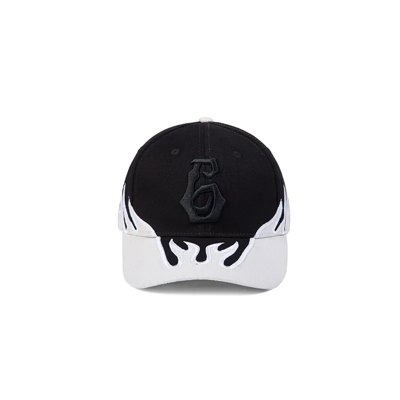 

Summer Hot Selling KANYE Concert Limited Flame 6-Letter Adjustable Label Racing Hat for Men and Women