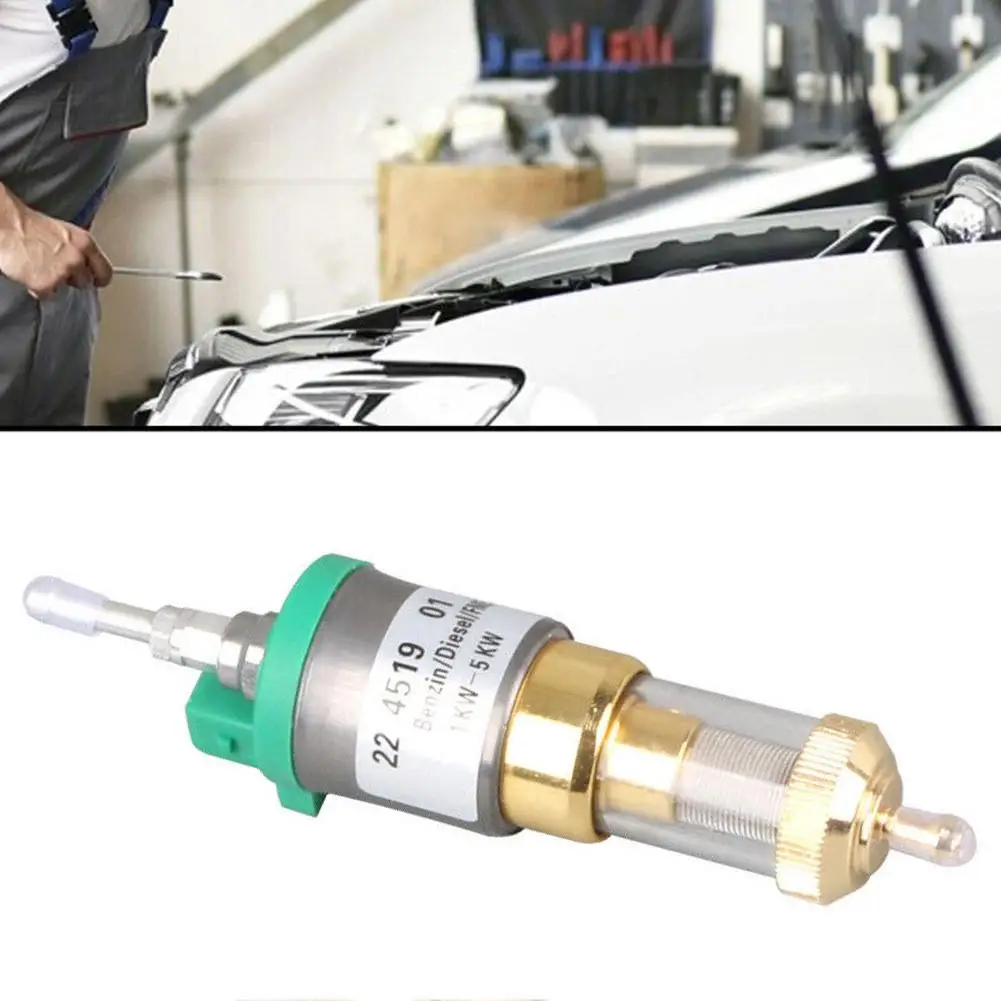 Dieselverwarmingsbrandstofpomp 12/24V DC Autoluchtverwarming Dieselbrandstofdoseerpomp, 22 tot 32 ml Lucht Diesel Parkeerverwarmingspomp voor 2/5/8 kW Dieselverwarmingen, Stil ontwerp, Pulstechnologie | NL