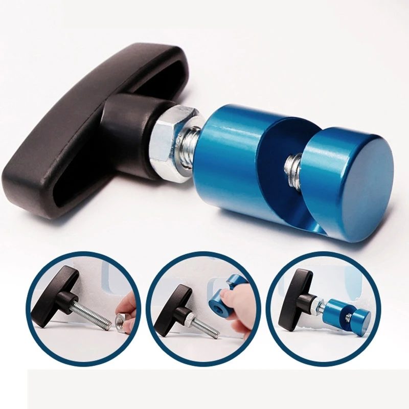 Metal Rod Hood Support Prop Stay Clip Holder Clamp Tools for Vehicle Engine Hood Anti-Slip Engine Cover Lifting Support
