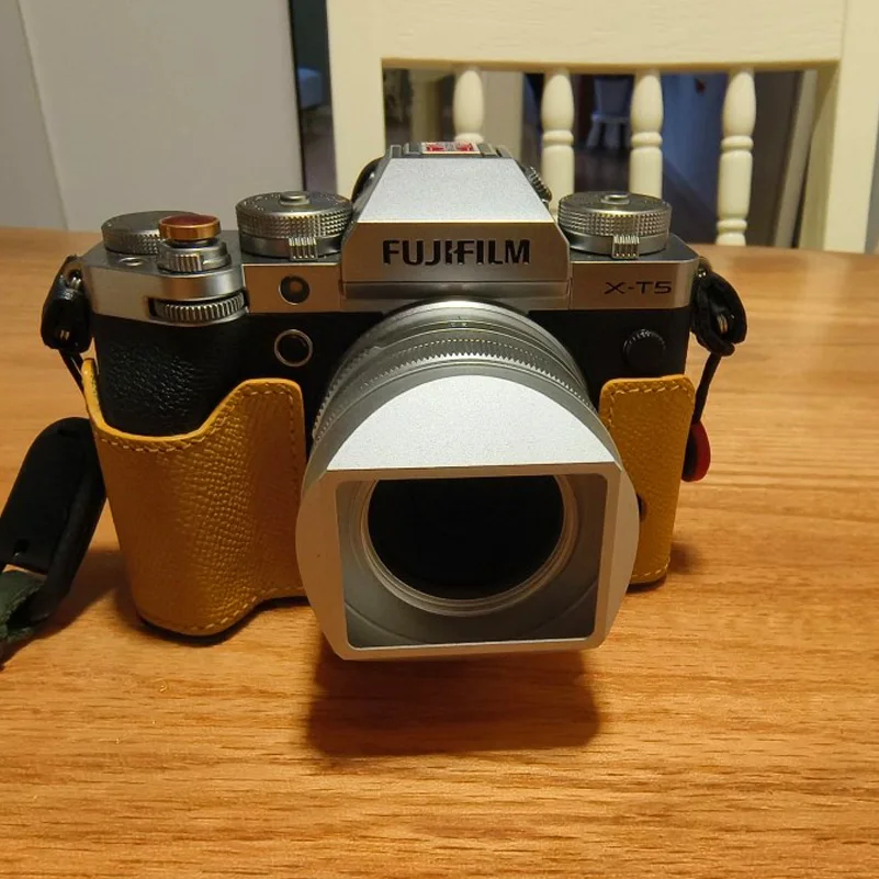 Square Lens Hood fit for Fujifilm Fujinon XF 27mm F2.8 R WR