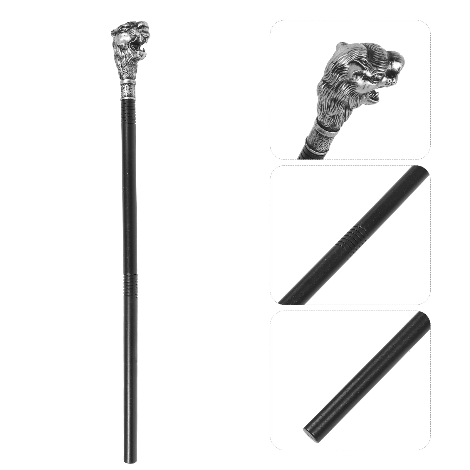 Cosplay Wand Prop Halloween Cosplay Walk Stick Lion Head Cane Props Lion Head Scepter Wand Ghost Festival Scepter Toy anime cosplay props,anime cosplay accessories