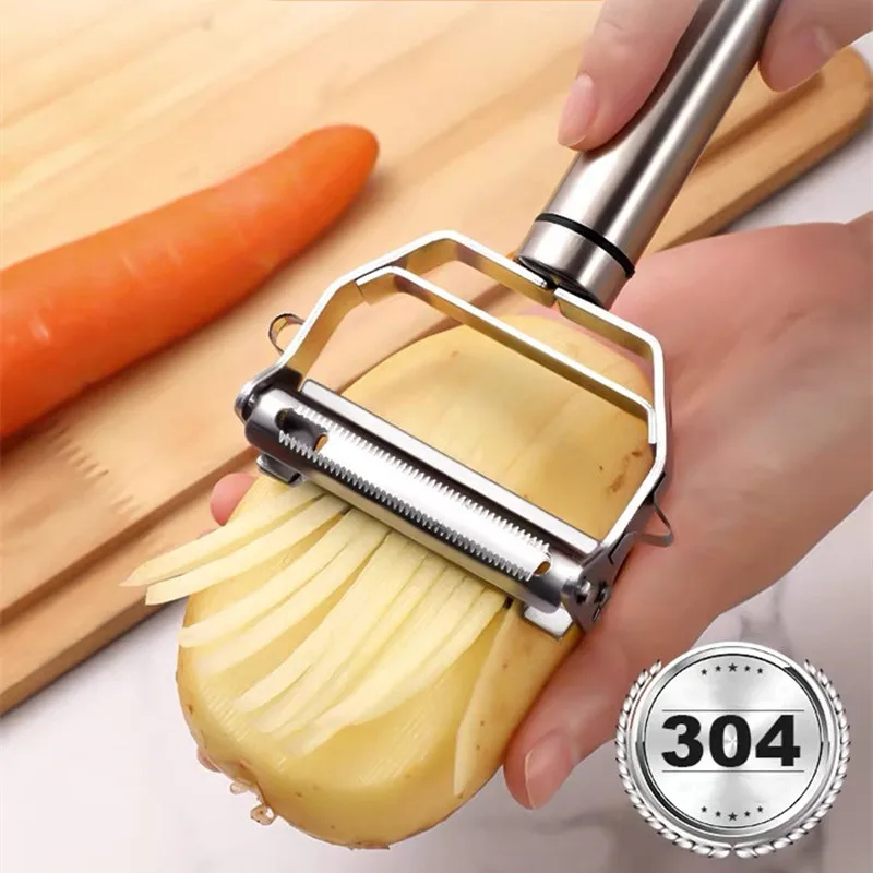 Wooden Stainless Cucumber Hand Peelers Set Vegetable Carrot Apple Potato  Peeler Food for High Grade Julienne Cutter Kitchen - AliExpress