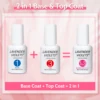 12pcs Dip Powder Nail Kit, 6 Colors Red Pink Dipping Powder Set and Base Top Coat Activator for Nail Home Salon Manicure 5