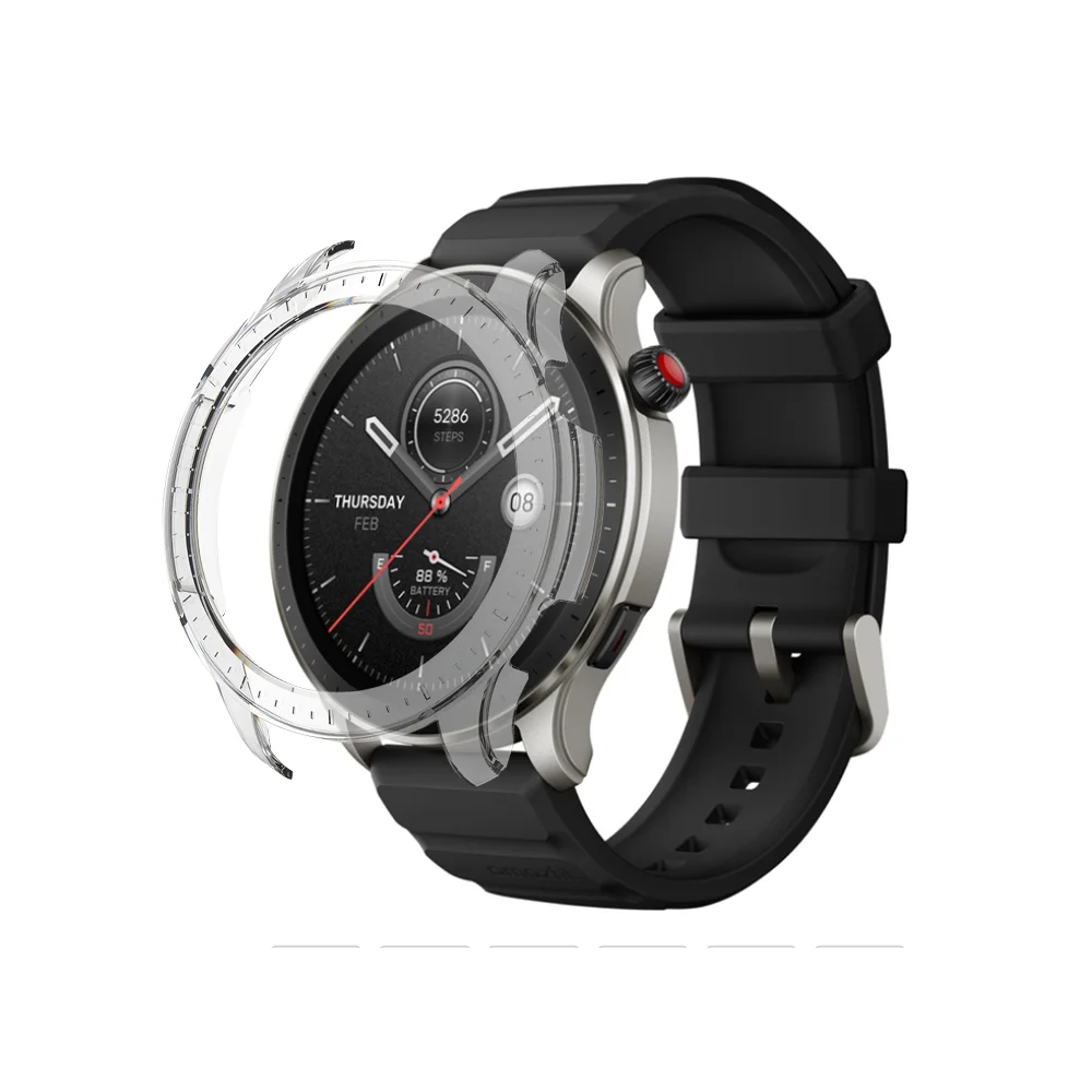 Durable Protective Shell Frame for Smartwatch - Hard PC Bumper Case Cover