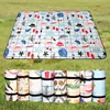 4 Sizes Folding Camping Mat Wterproof Thickened Picnic Mat Beach Pad Children's Playing Mat Tent Moistureproof Sleeping Blanket 1