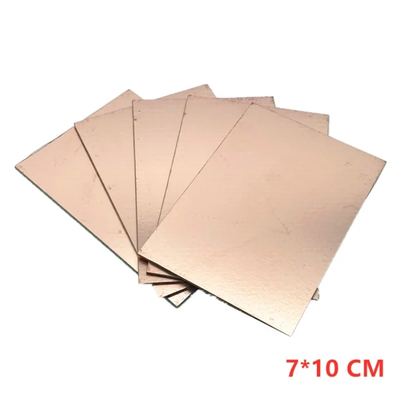 5Pcs PF PCB 단일 측면 구리 클래드 플레이트 DIY PCB 키트 라미네이트 회로 기판 5X7CM 7x10cm 10X15CM 15X20CM
