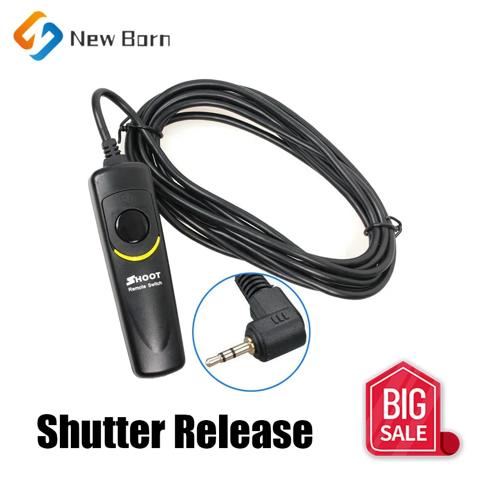 Cavo Di Rilascio Dell'Otturatore Del Telecomando Per Pentax K-3 K-5 K-7 K-M K-30 K-50 K-110 Per Canon Powershot G16 G3X Sx50/60 Rs-60E3