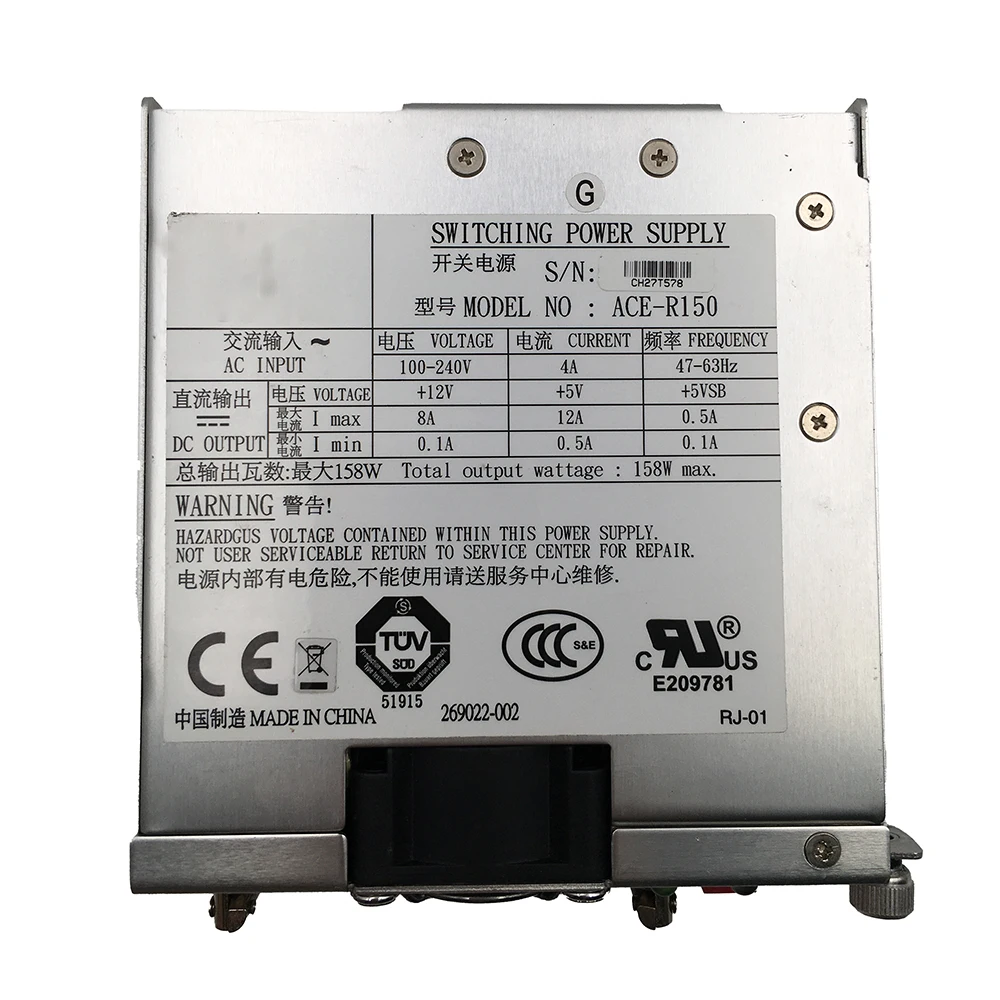 

Для источника питания Φ 158W работает хорошо