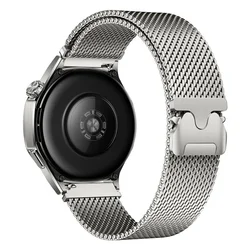 Stainless Steel Milanese Loop Watch Band (20mm/22mm) for 20mm (Titanium color)