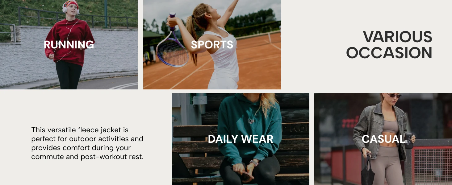 Winter Fleece Cropped Jacket