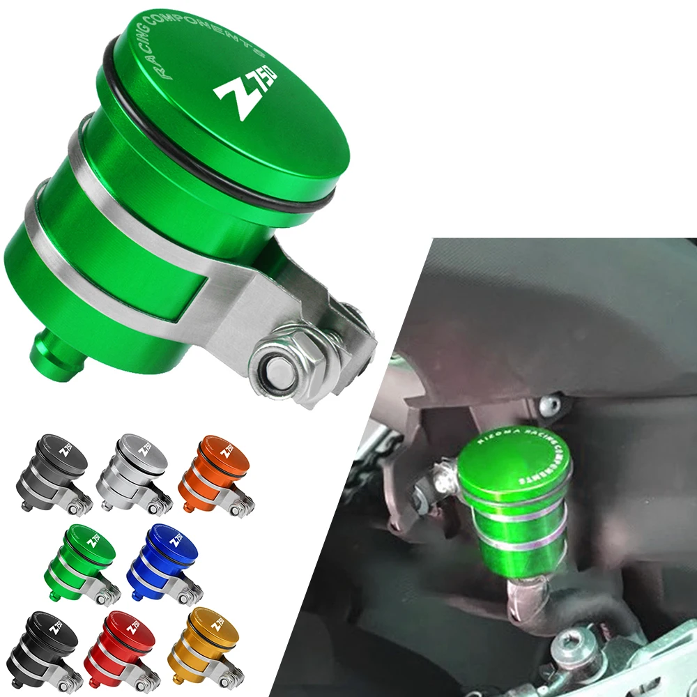 For KAWASAKI Z750 Z750R Z750S Motorcycle Brake Fluid Reservoir Clutch Cylinder Tank Oil Fluid Cup For KAWASAKI Z 750 Z750R S