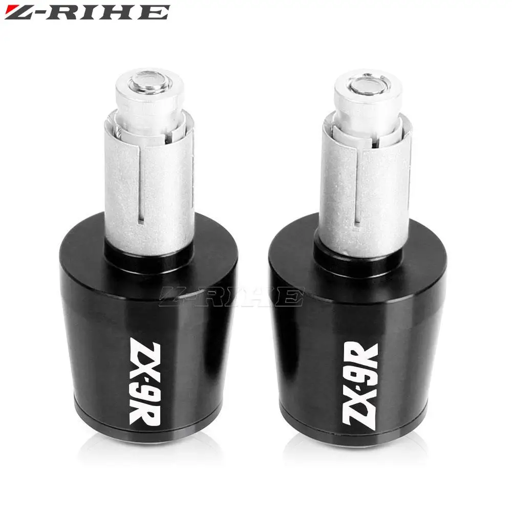 ZX9 Motorcycle Handle Bar Ends Handlebar Grips End Caps Anti
