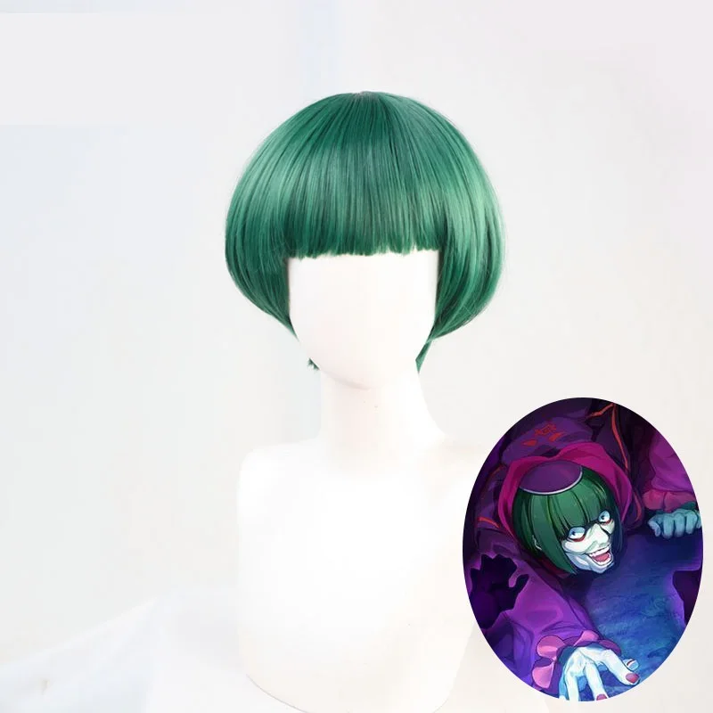 

Anime Re:Zero Starting Life In Another World Petelgeuse Romaneeconti Cosplay Wig Geuse Green Short Heat Resistant Synthetic Hair