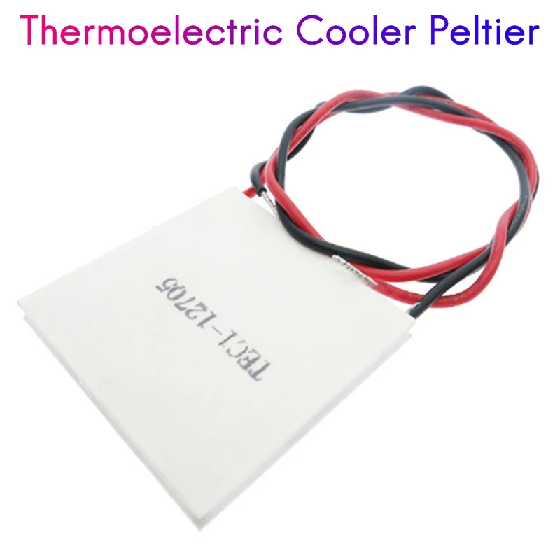 TEC1-12705 열전 냉각기 펠티에, 냉각기 방열기용 펠티에 요소 모듈, 40x40mm, TEC12705