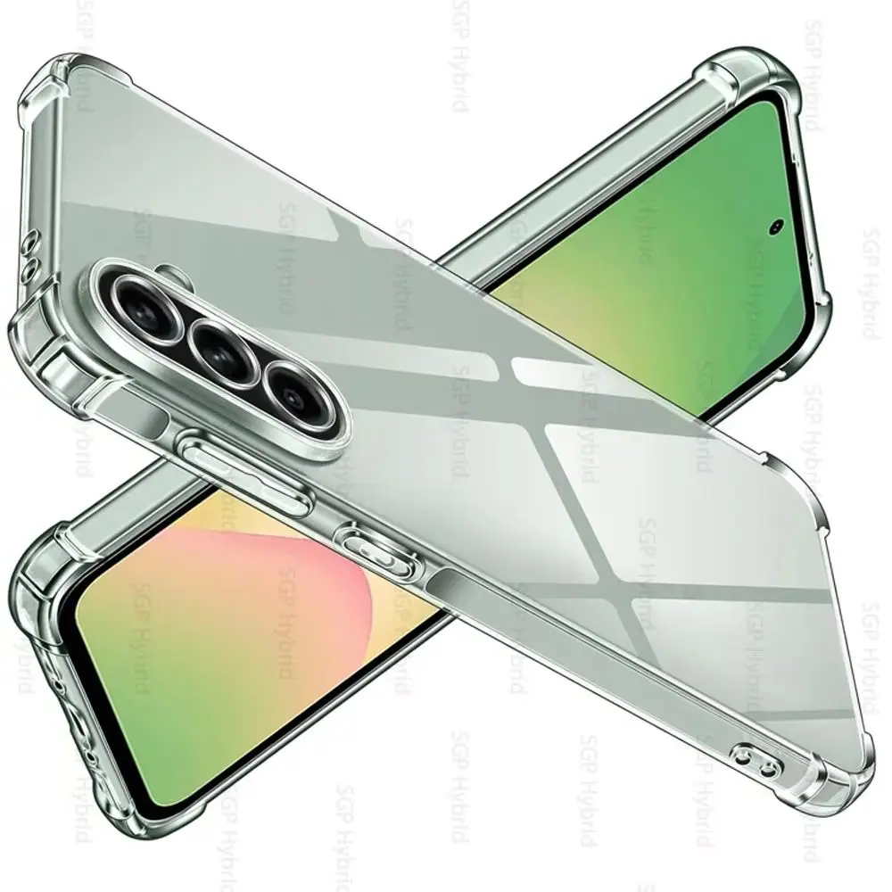 Clear Soft Silicone Shockproof Phone Case - Slim Transparent Protector Cover