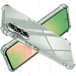 Clear Soft Silicone Shockproof Phone Case - Slim Transparent Protector Cover - Galaxy 57A (Clear)