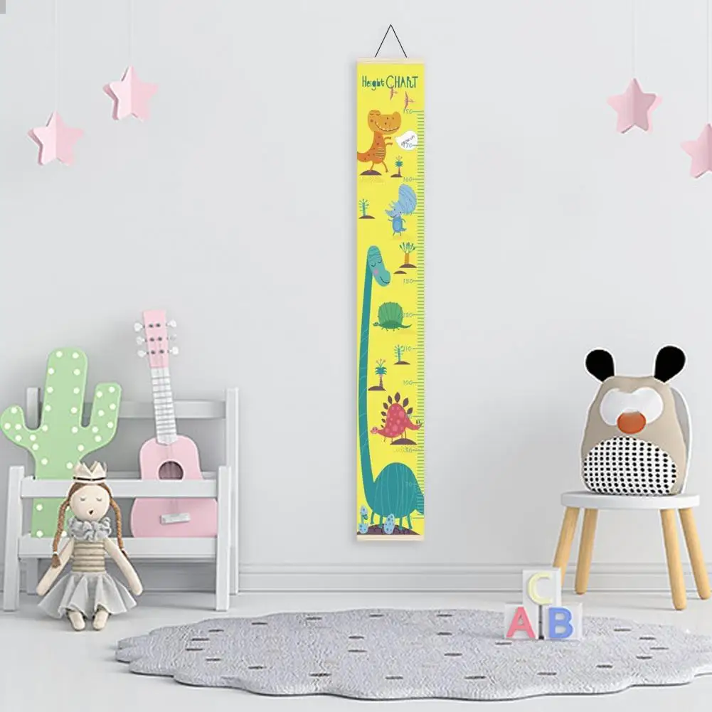 Height Growth Chart Useful Reusable Delicate Kids Height Chart Wall Decor for Kindergarten Marker Ruler