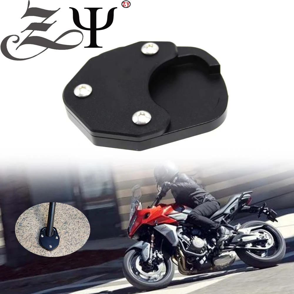 

Tiger660 Motorcycle Accessories Kickstand Extension Foot Side Stand Enlarge Plate Pad Fit For tiger660 Tiger Sport 660 2022