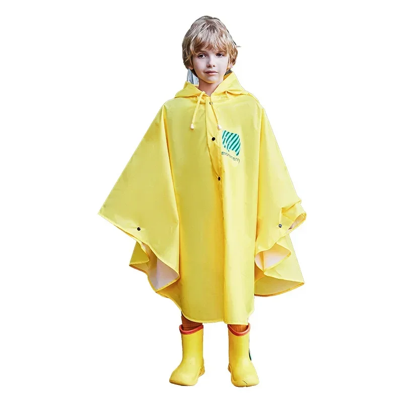 Cute Polyester Baby Raincoat Outdoor Waterproof Rain Poncho Boys Girls